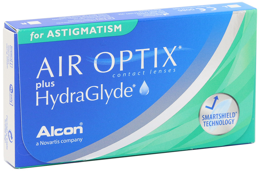 Air Optix plus HydraGlyde for Astigmatizm (3 линзы)